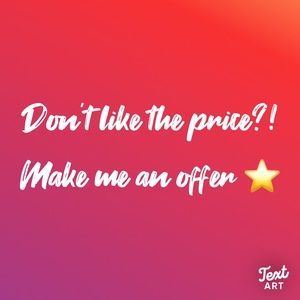 MAKE ME AN OFFER ✨